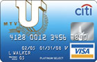 Citi® mtvUTM Platinum Select® Visa® Card