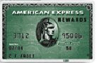 American Express Rewards Green Card AMEX Card